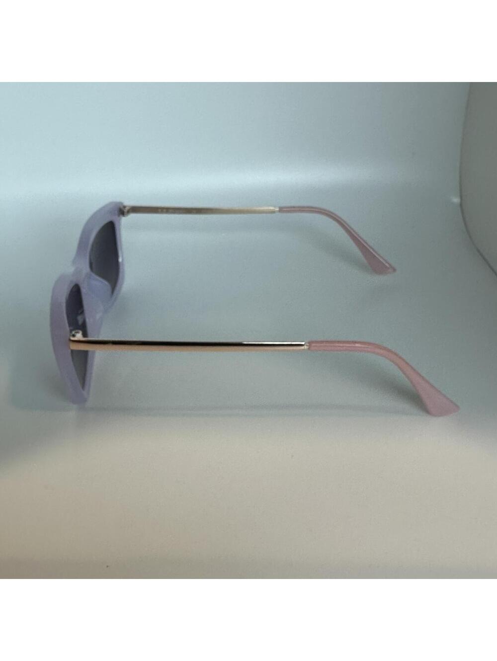 A.J. Morgan Purple Rectangular Sunglasses - Picture 4 of 9